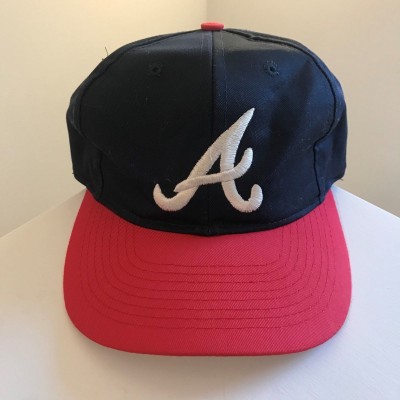 Vintage ATLANTA BRAVES MLB Snapback Baseball Hat Cap Adjustable  eb-25561932